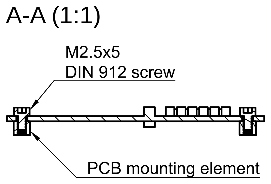 MD200 section A-A