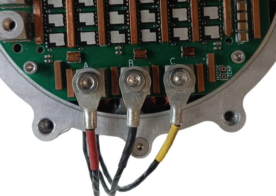 MD200 motor phase wiring