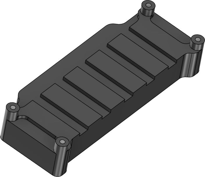 Reference radiator, bottom side